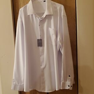 Elegant White Men's Shirt